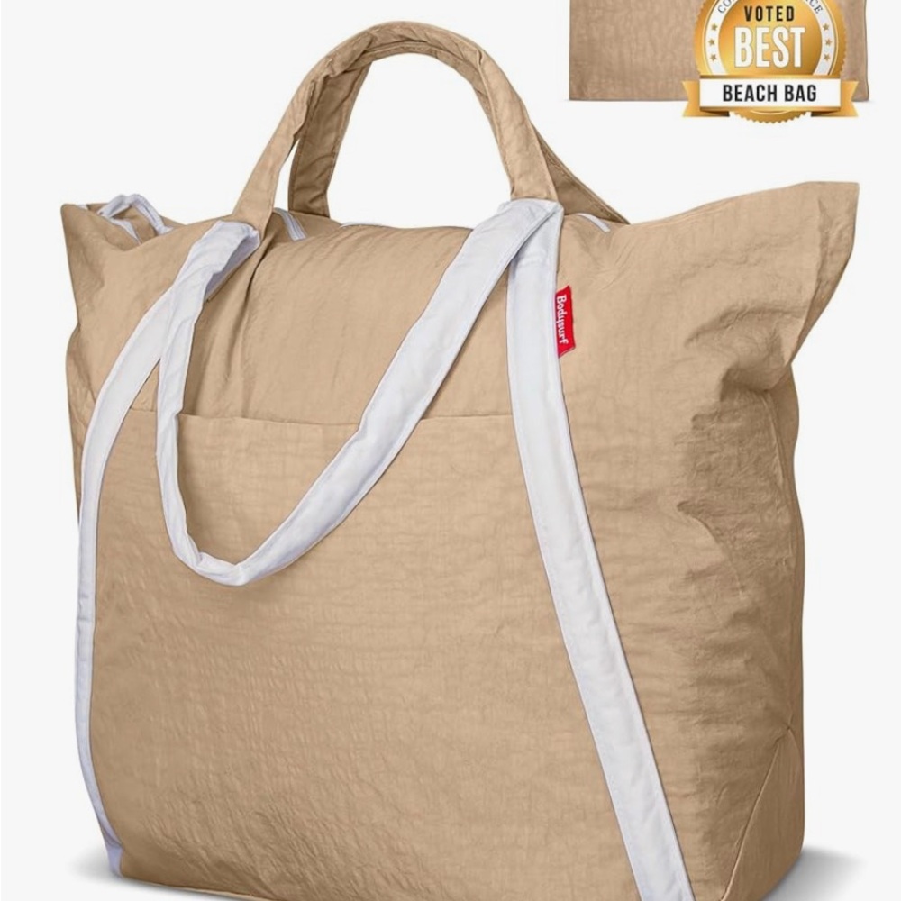 Bodysurf Women’s Beach Bag with White Accents